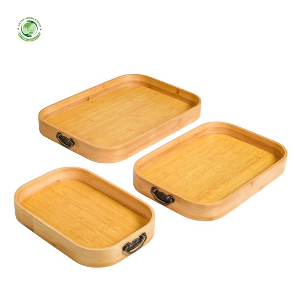 Bộ 3 Khay tre BT-BB-0008