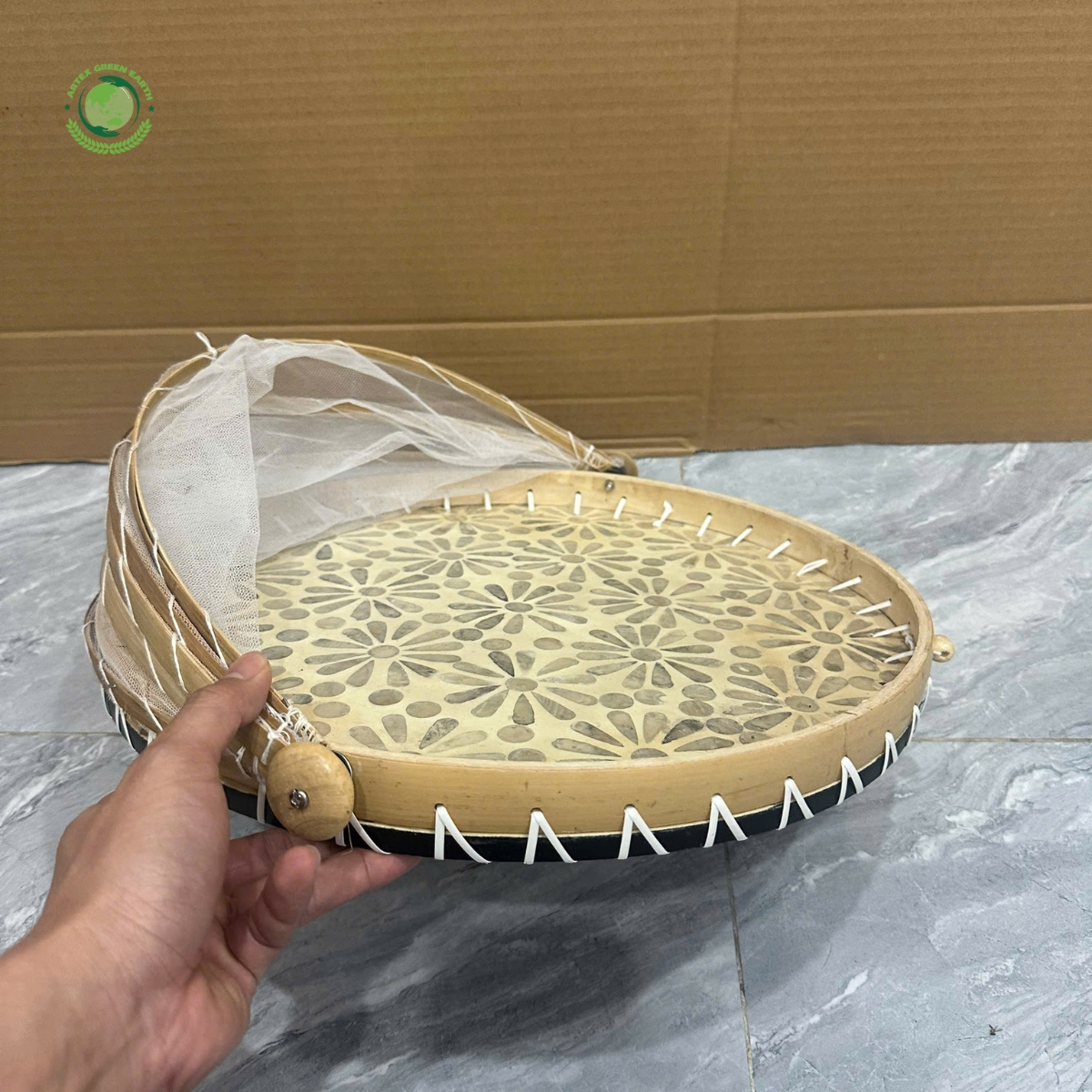 Lồng bàn khảm xà cừ FC-SG-0027 - Ảnh 6